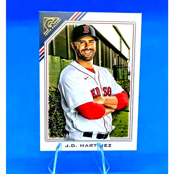 2022 Topps Gallery - J.D. Martinez #15 - Picture 2 of 5